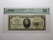 Load image into Gallery viewer, $20 1929 Lawton Oklahoma OK National Currency Bank Note Bill #12067 VF25 PMG