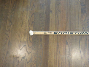 1991-92 Jon Casey Minnesota North Stars Game Used Christian Hockey Goalie Stick