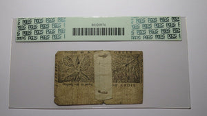 1770 $8 Annapolis Maryland MD Colonial Currency Bank Note Bill VF25 PCGS Eight 