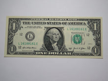 Load image into Gallery viewer, $1 2021 Radar Serial Number Federal Reserve Currency Bank Note Bill UNC 16188161