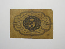 Load image into Gallery viewer, 1863 $.05 First Issue Fractional Currency Obsolete Bank Note Bill 1st Issue!