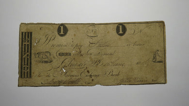 $1 1806 Gloucester Rhode Island RI Obsolete Currency Bank Note Bill! Farmers Ex.