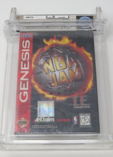 Load image into Gallery viewer, NBA JAM Tournament Edition T.E. Sega Genesis Sealed Video Game Wata Graded 9.2 