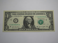 Load image into Gallery viewer, $1 2021 Radar Serial Number Federal Reserve Currency Bank Note Bill UNC 49299294