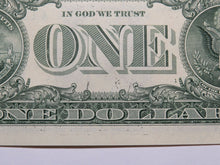 Load image into Gallery viewer, $1 2021 Minor Wet Ink Transfer Error Federal Reserve Bank Note Bill UNC++