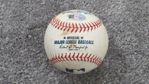 2018 Chris Archer Pittsburgh Pirates Game Used Strikeout Baseball Starling Marte