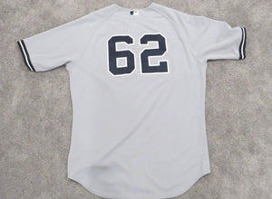 2010 Joba Chamberlain New York Yankees Game Used Worn Baseball Jersey! MLB Holo