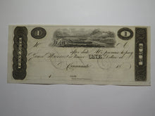 Load image into Gallery viewer, $1 18__ Cincinnati Ohio Obsolete Currency Bank Bill Remainder Post Note UNC++