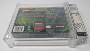 New Donkey Kong Country 1 Super Nintendo Factory Sealed Video Game Wata Graded 