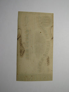 $.10 1862 Raleigh North Carolina Obsolete Currency Bank Note Bill NC State UNC+