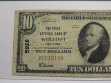 Load image into Gallery viewer, $10 1929 Wolcott New York NY National Currency Bank Note Bill Ch #5928 F15 PCGS