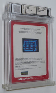 Lock 'N Chase Atari Intellivision Sealed Video Game Wata Graded 8.5 A Seal 1982