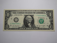 Load image into Gallery viewer, $1 2021 Repeater Serial Number Federal Reserve Currency Bank Note Bill #75657565