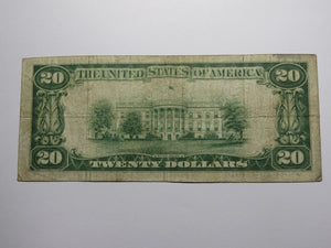 $20 1929 Ocala Florida FL National Currency Bank Note Bill Charter #9926 RARE