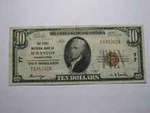 Load image into Gallery viewer, $10 1929 Scranton Pennsylvania PA National Currency Bank Note Bill Ch #77 VF