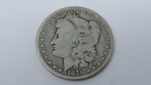 Load image into Gallery viewer, $1 1879-P Morgan Silver Dollar!  90% Circulated US Silver Coin! Tougher Date