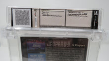 Load image into Gallery viewer, Brand New Jeopardy! Sega Genesis Factory Sealed Video Game Wata Graded 9.4 B+