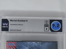 Load image into Gallery viewer, Mortal Kombat 2 Sega Genesis Midway Factory Sealed Video Game Wata 9.2 Graded II