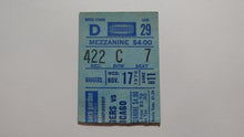 Load image into Gallery viewer, November 17, 1976 New York Rangers Vs Chicago Blackhawks NHL Hockey Ticket Stub