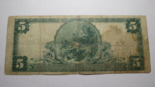 Load image into Gallery viewer, $5 1902 Bayside New York NY National Currency Bank Note Bill! Ch. #7939 RARE!