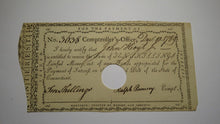 Load image into Gallery viewer, 1789 10s Connecticut Pay Table Colonial Currency Note Bill! Ralph Pomeroy Signed