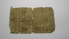 Load image into Gallery viewer, 1757 Three Pounds New Jersey NJ Colonial Currency Bank Note Bill RARE ISSUE £3