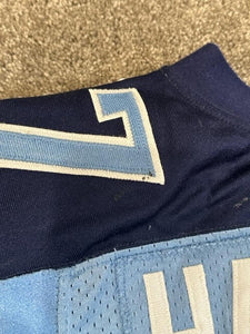 2011 Lavelle Hawkins Tennessee Titans Game Used Worn Football Jersey Photomatch