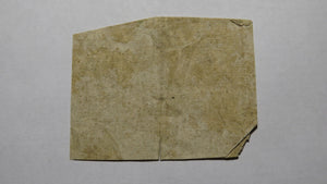 1760 Five Shillings North Carolina NC Colonial Currency Note Bill! 5s! RARE!