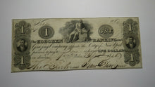 Load image into Gallery viewer, $1 1826 Hoboken New Jersey NJ Obsolete Currency Bank Note Bill! Hoboken Banking