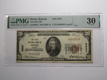Load image into Gallery viewer, $20 1929 Hoxie Kansas National Currency Bank Note Bill Charter #5687 VF30 PMG