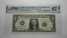 Load image into Gallery viewer, $1 2003A Repeater Serial Number Federal Reserve Currency Bank Note Bill UNC67EPQ