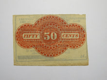 Load image into Gallery viewer, $.50 1863 Provincetown Massachusetts Obsolete Currency Bank Note Bill Conant&#39;s