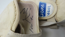 Load image into Gallery viewer, Michel Goulet Quebec Nordiques Jofa Game Used Hockey Elbow Pads Signed by Goulet