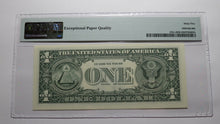 Load image into Gallery viewer, $1 2003 Radar Serial Number Federal Reserve Currency Bank Note Bill PMG UNC65EPQ