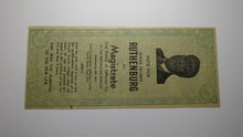 Load image into Gallery viewer, 1861 Confederate Currency Facsimile Political Advertising Note Reuben Ruthenburg