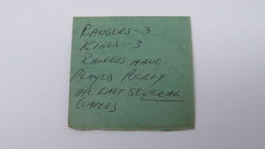 December 28, 1969 New York Rangers Vs. Los Angeles Kings NHL Hockey Ticket Stub