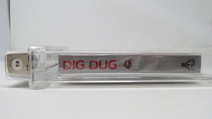 Unopened Dig Dug Atari 2600 Sealed Video Game! Wata Graded 7.5 A+ 1988 Release