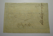 Load image into Gallery viewer, 1789 Connecticut Treasury Certifificate Colonial Currency Note Peter Colt Signed