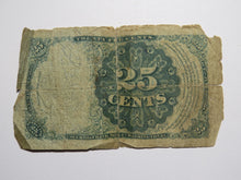 Load image into Gallery viewer, 1874 $.25 Fifth Issue Fractional Currency Obsolete Bank Note Bill 5th Filler