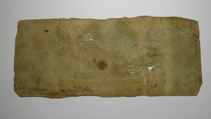 $2 1841 Bristol Pennsylvania PA Obsolete Currency Bank Note Bill Bucks County