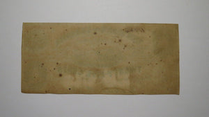 $.25 1863 Montgomery Alabama Obsolete Currency Bank Note Bill AU! Plate G