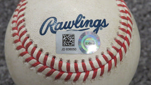2020 Pedro Severino Baltimore Orioles Game Used Foul Baseball! Zach Britton