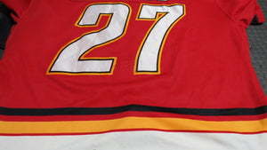 1998-99 Duilio Grande Baie-Comeau Drakkar Game Used Worn QMJHL Hockey Jersey CHL