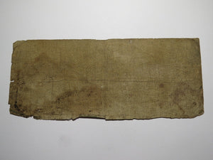 $1 1858 Tallahassee Florida Obsolete Currency Bank Note Bill Rail Road Company