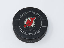 Load image into Gallery viewer, March 18, 2011 New Jersey Devils Game Vs. Washington Capitals Game Issued Puck