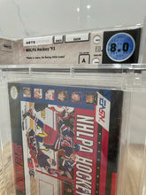 Load image into Gallery viewer, NHLPA Hockey '93 Super Nintendo Factory Sealed Video Game Wata Graded 8.0 A NHL