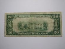 Load image into Gallery viewer, $20 1929 Alamosa Colorado CO National Currency Bank Note Bill #7904 Low Serial #