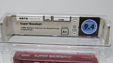 Load image into Gallery viewer, Unopened Super Baseball Atari 2600 Sealed Video Game Wata Graded 9.4 A+ Seal '88