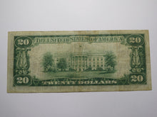 Load image into Gallery viewer, $20 1929 Bucyrus Ohio OH National Currency Bank Note Bill Charter #443 Fine++