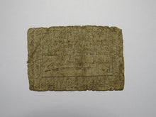 Load image into Gallery viewer, 1790 One Penny Elizabeth Borough New Jersey Colonial Currency Note Bill RARE NJ